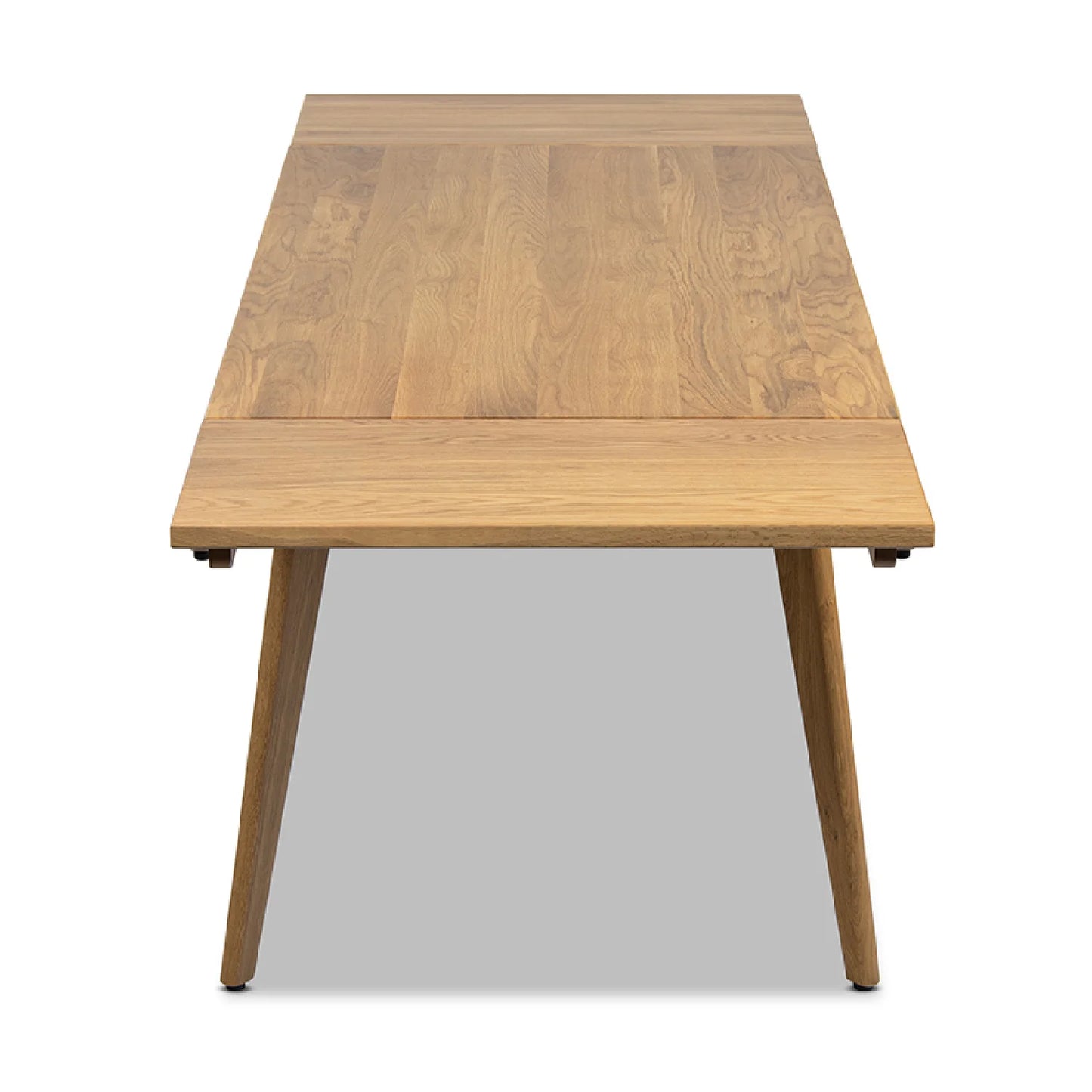 Luxury Solid Oak Extendable Dining Table Modern Italian Style for Villa