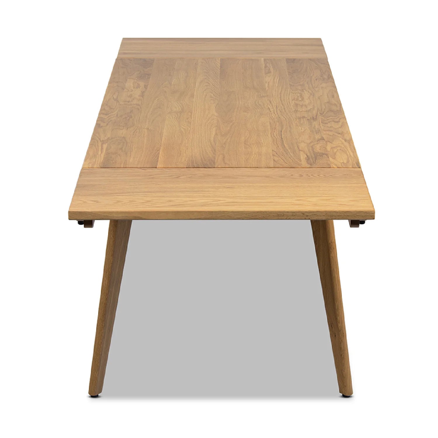 Luxury Solid Oak Extendable Dining Table Modern Italian Style for Villa