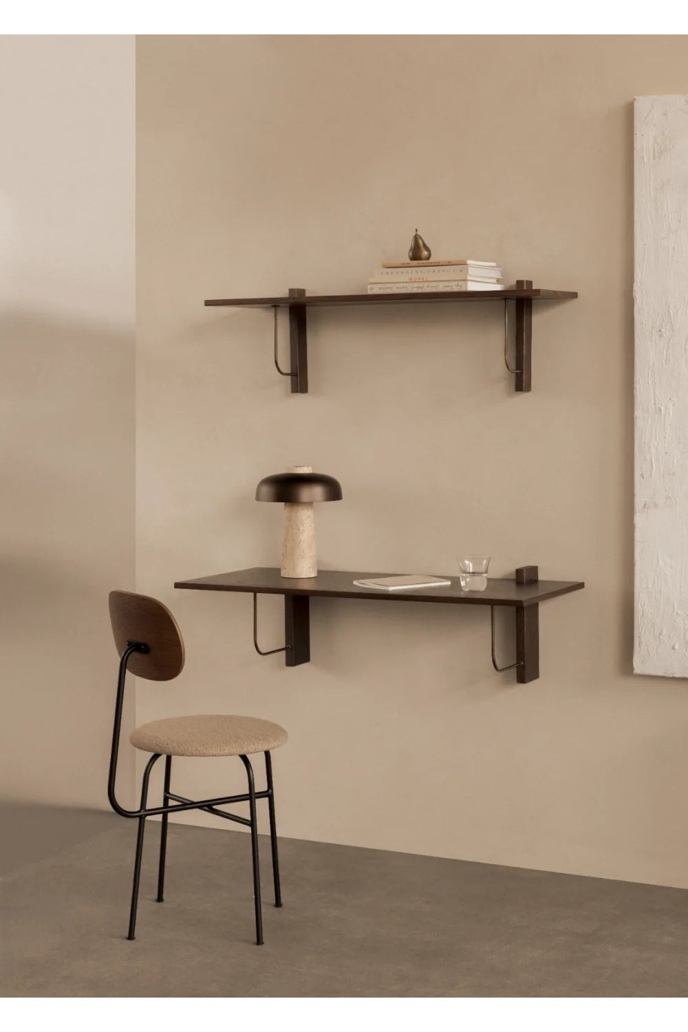 Luxury Solid Oak Modern Desk European Style for Villa
