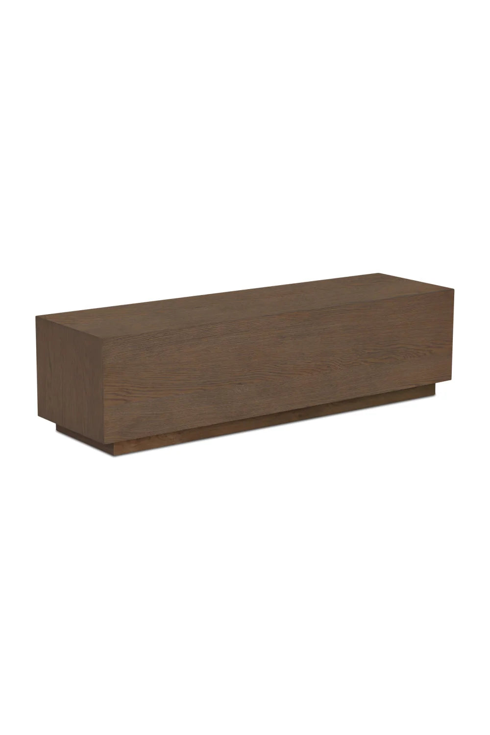 Luxury Solid Oak Rectangular Coffee Table Modern Italian Style for Villa