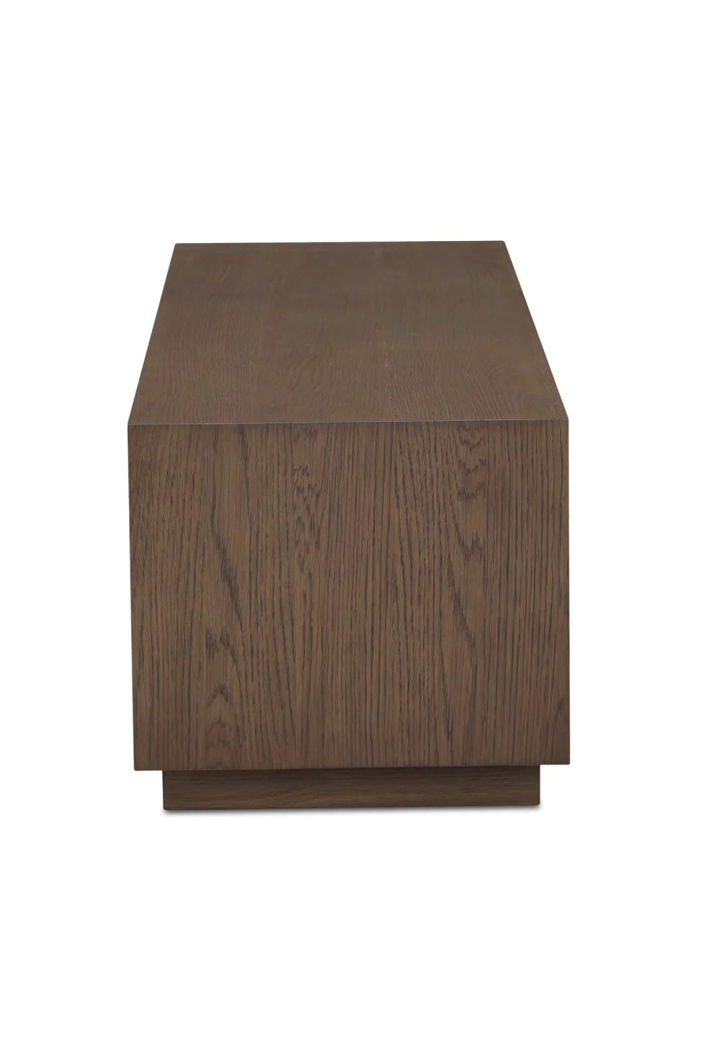 Luxury Solid Oak Rectangular Coffee Table Modern Italian Style for Villa