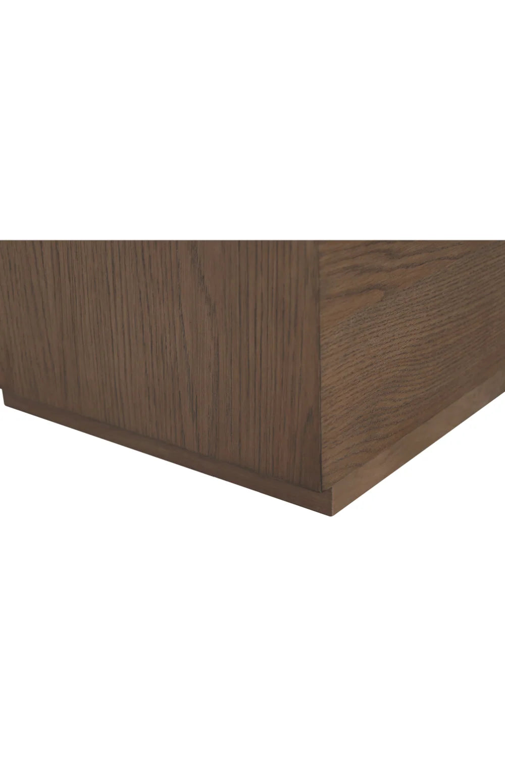 Luxury Solid Oak Rectangular Coffee Table Modern Italian Style for Villa