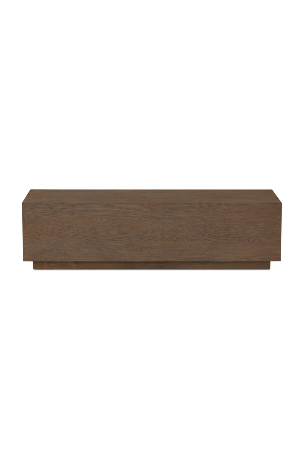 Luxury Solid Oak Rectangular Coffee Table Modern Italian Style for Villa