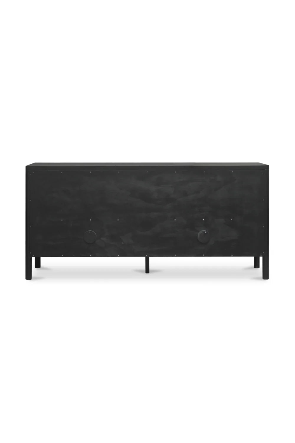 Luxury Solid Pine 4-Door Sideboard European Style for Villa
