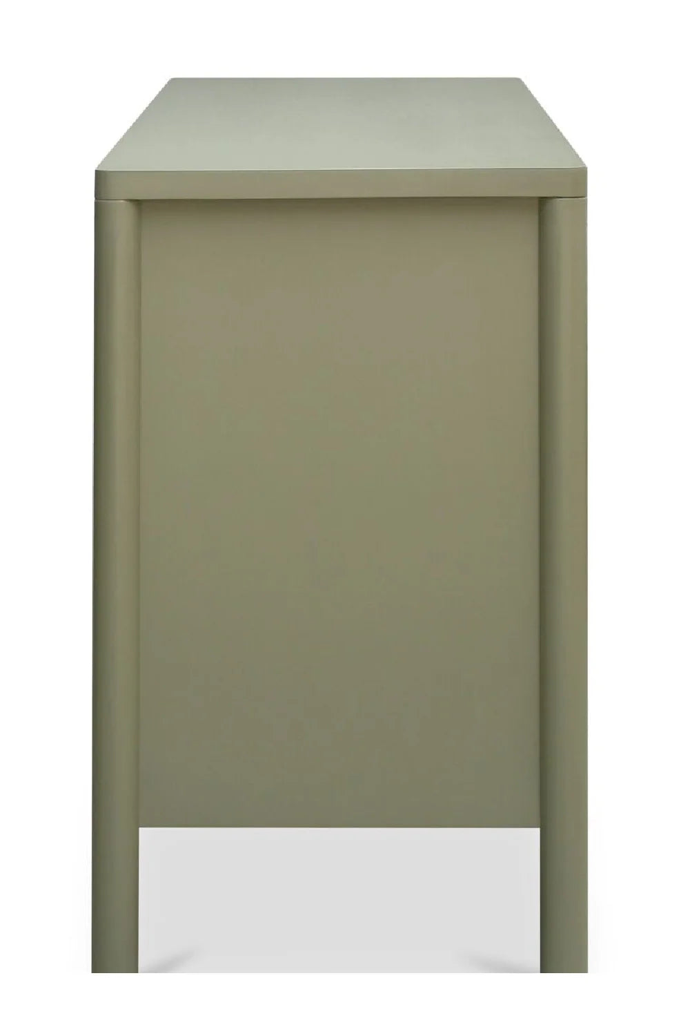 Luxury Solid Pine 4-Door Sideboard European Style for Villa