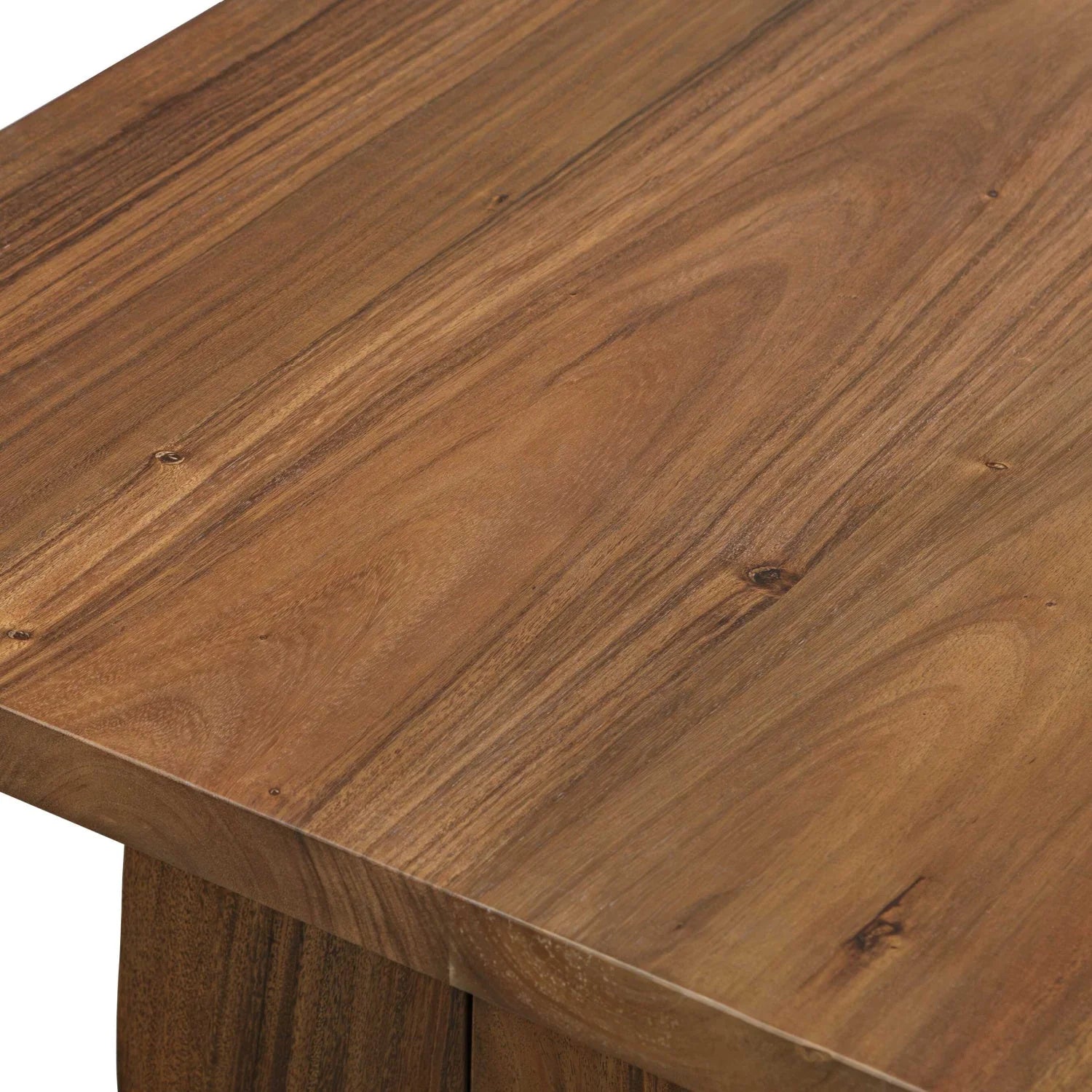 Luxury Solid Suar Wood Coffee Table Modern Italian Style for Villa