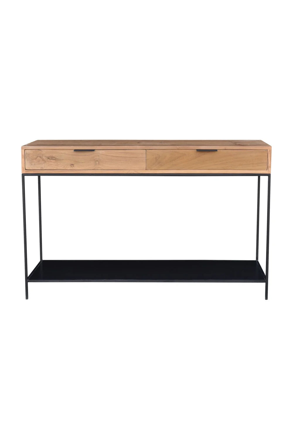Luxury Solid Teak Wood Console Table Modern Italian Style for Villa