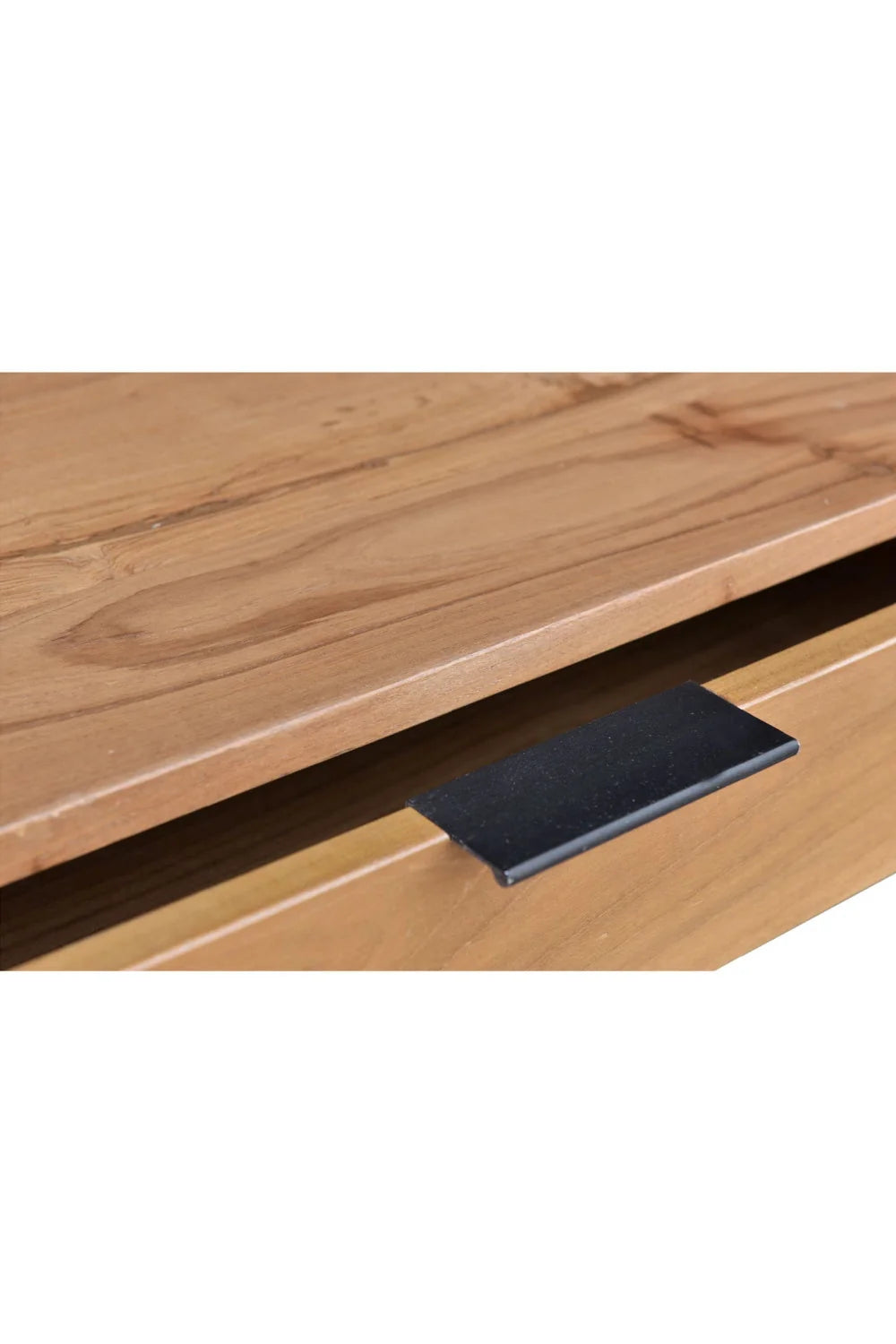 Luxury Solid Teak Wood Console Table Modern Italian Style for Villa