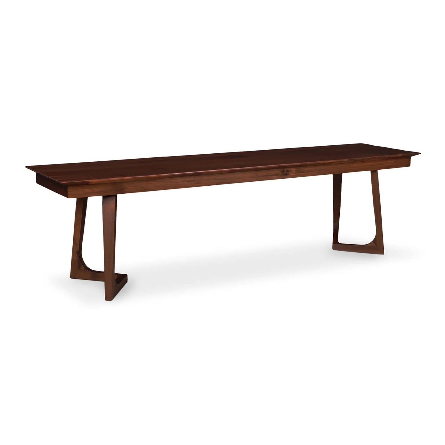 Luxury Solid Walnut Bench European Style for Villa