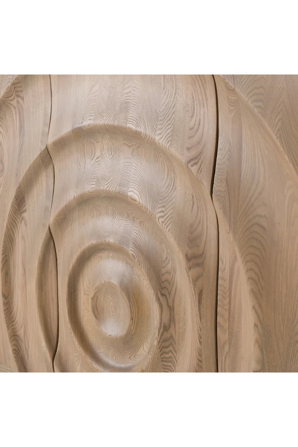 Luxury Solid Wood 4-Door Sideboard European Style for Villa