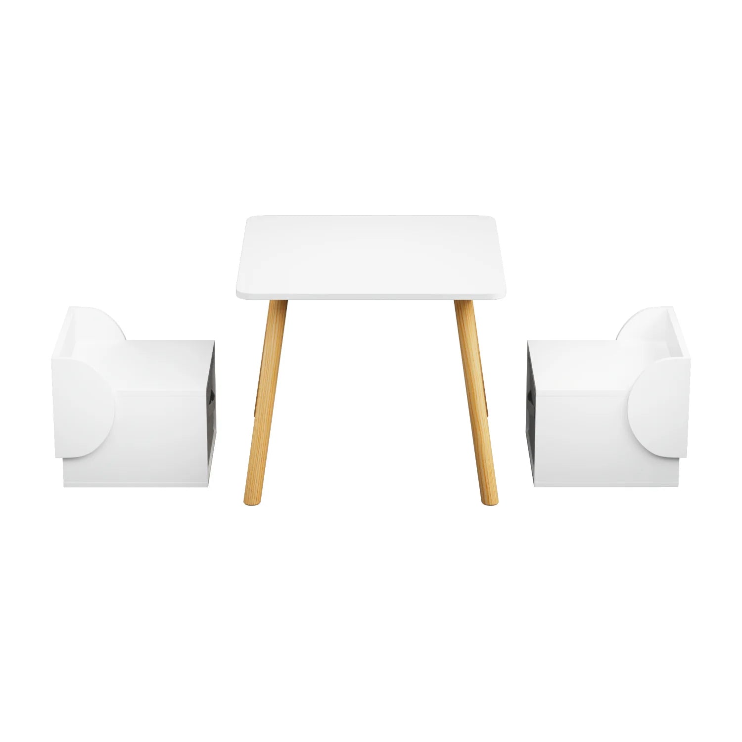 Luxury Solid Wood Activity Modern Kids Set European Style for Villa