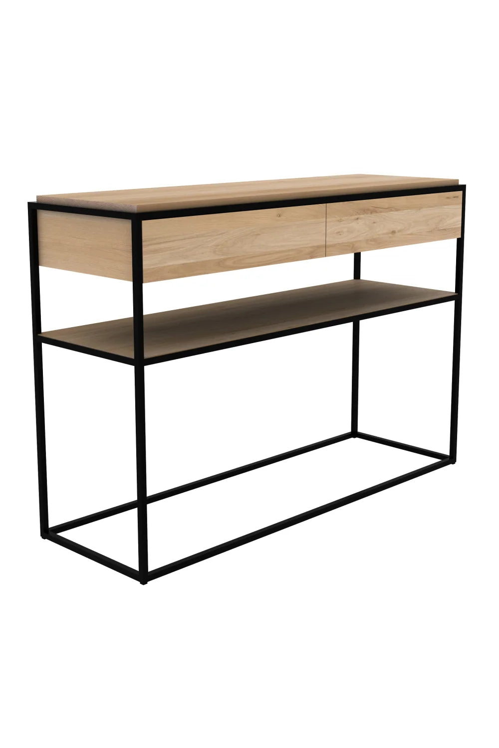 Luxury Solid Wood Console Table Modern Italian Style for Villa