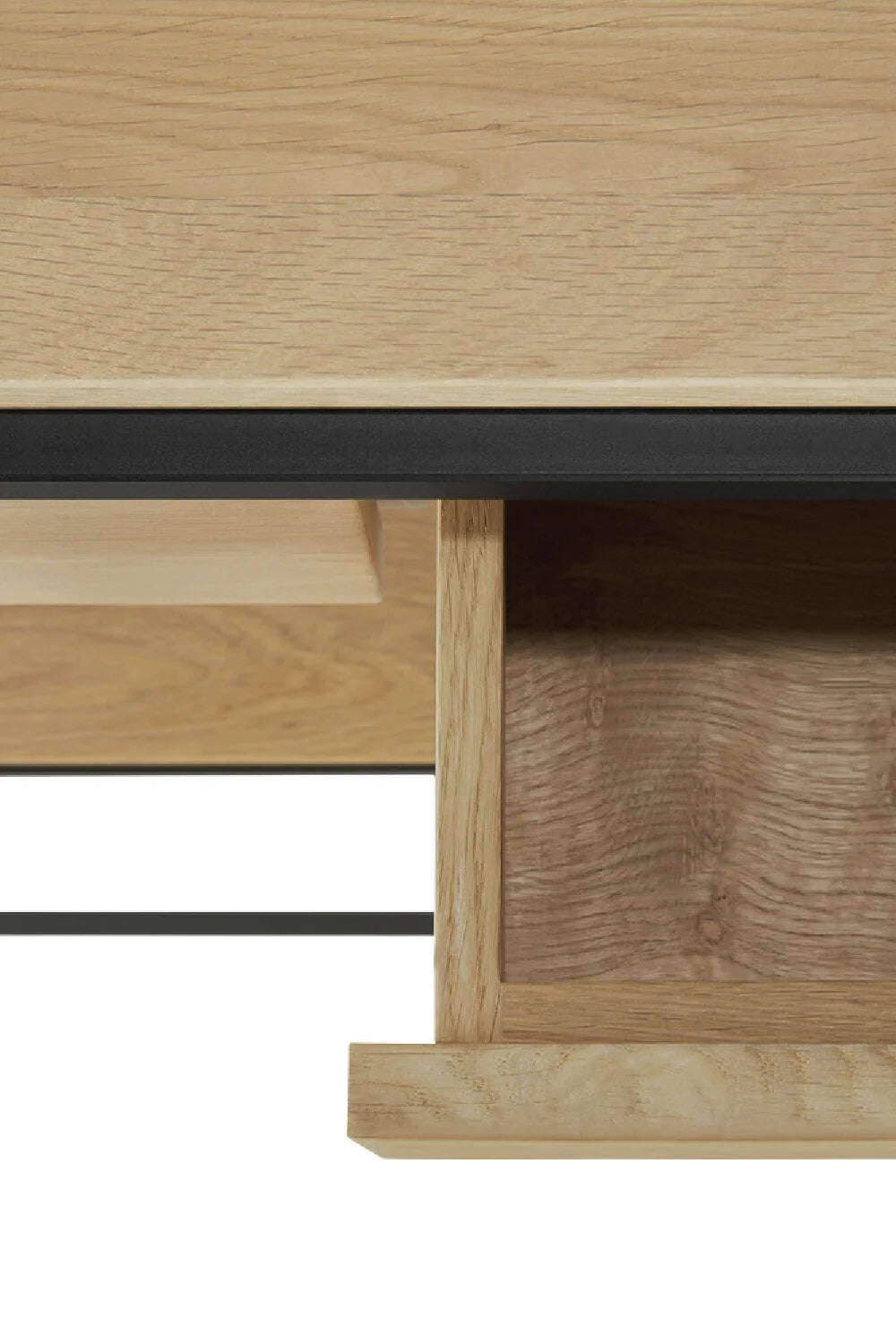 Luxury Solid Wood Console Table Modern Italian Style for Villa
