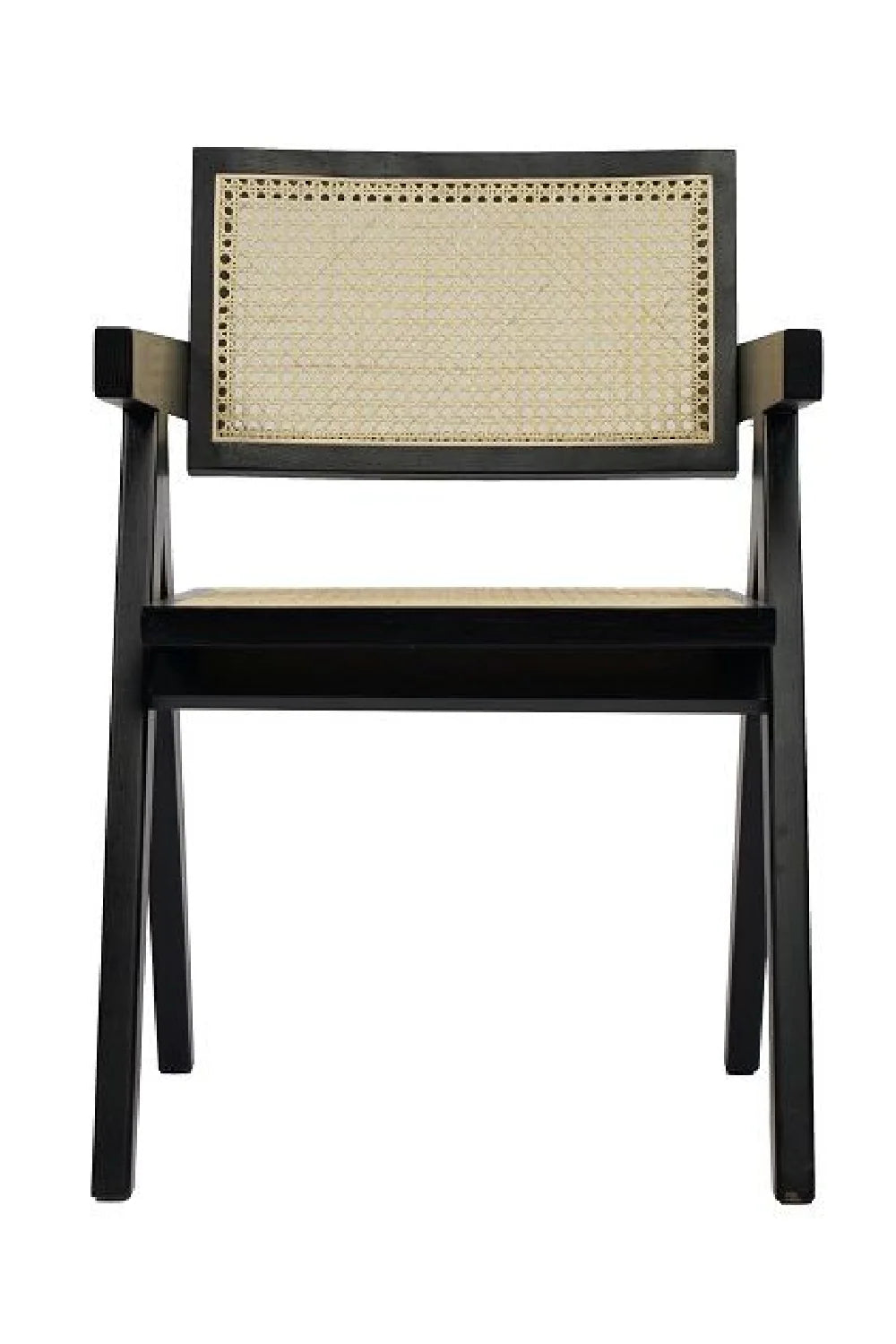 Luxury Solid Wood Dining Armchair European Style for Villa