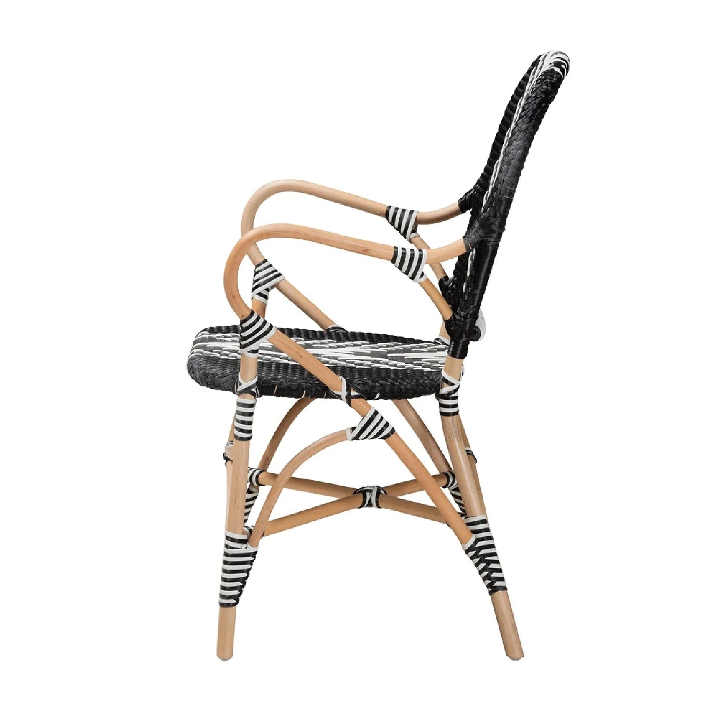 Luxury Solid Wood Dining Armchair European Style for Villa
