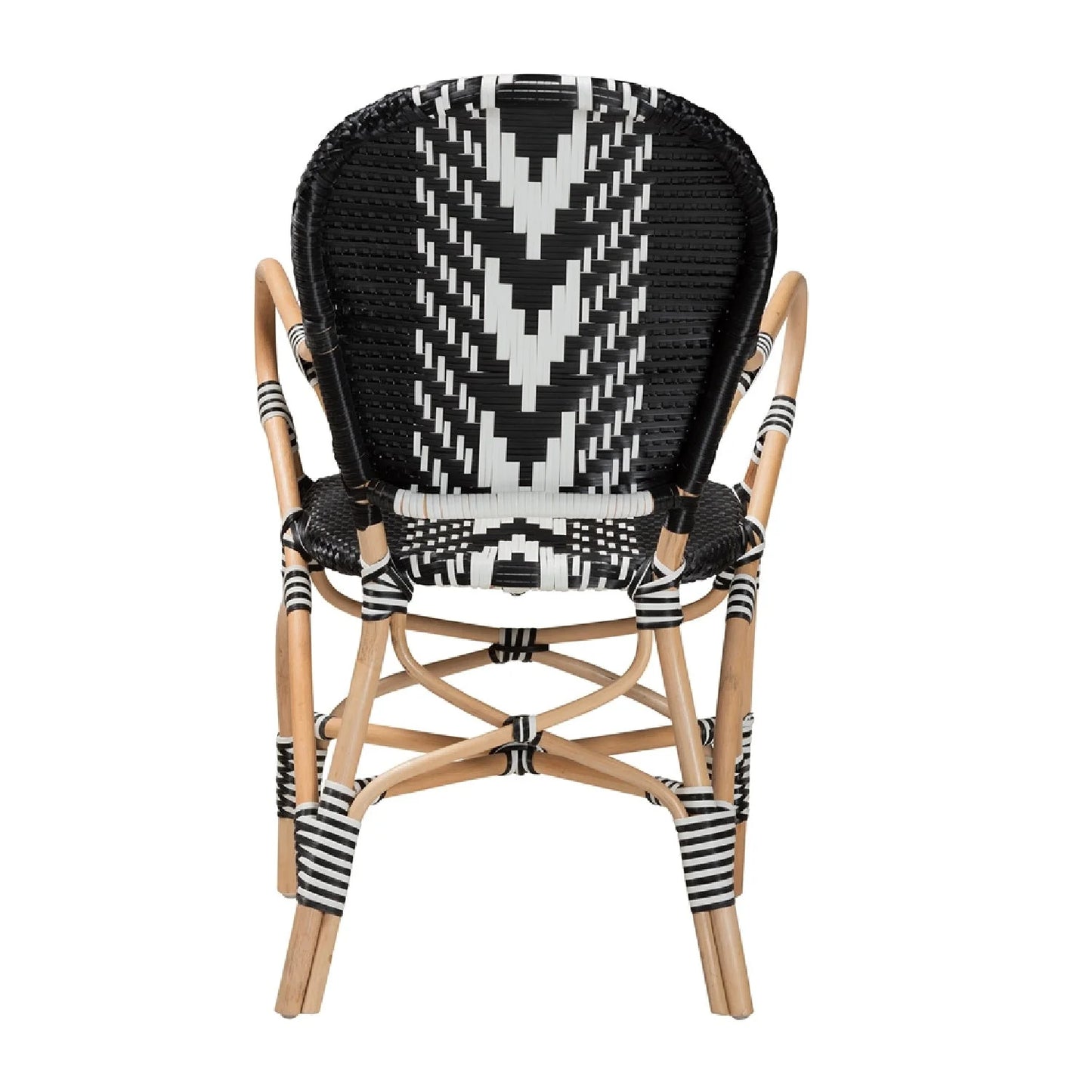 Luxury Solid Wood Dining Armchair European Style for Villa