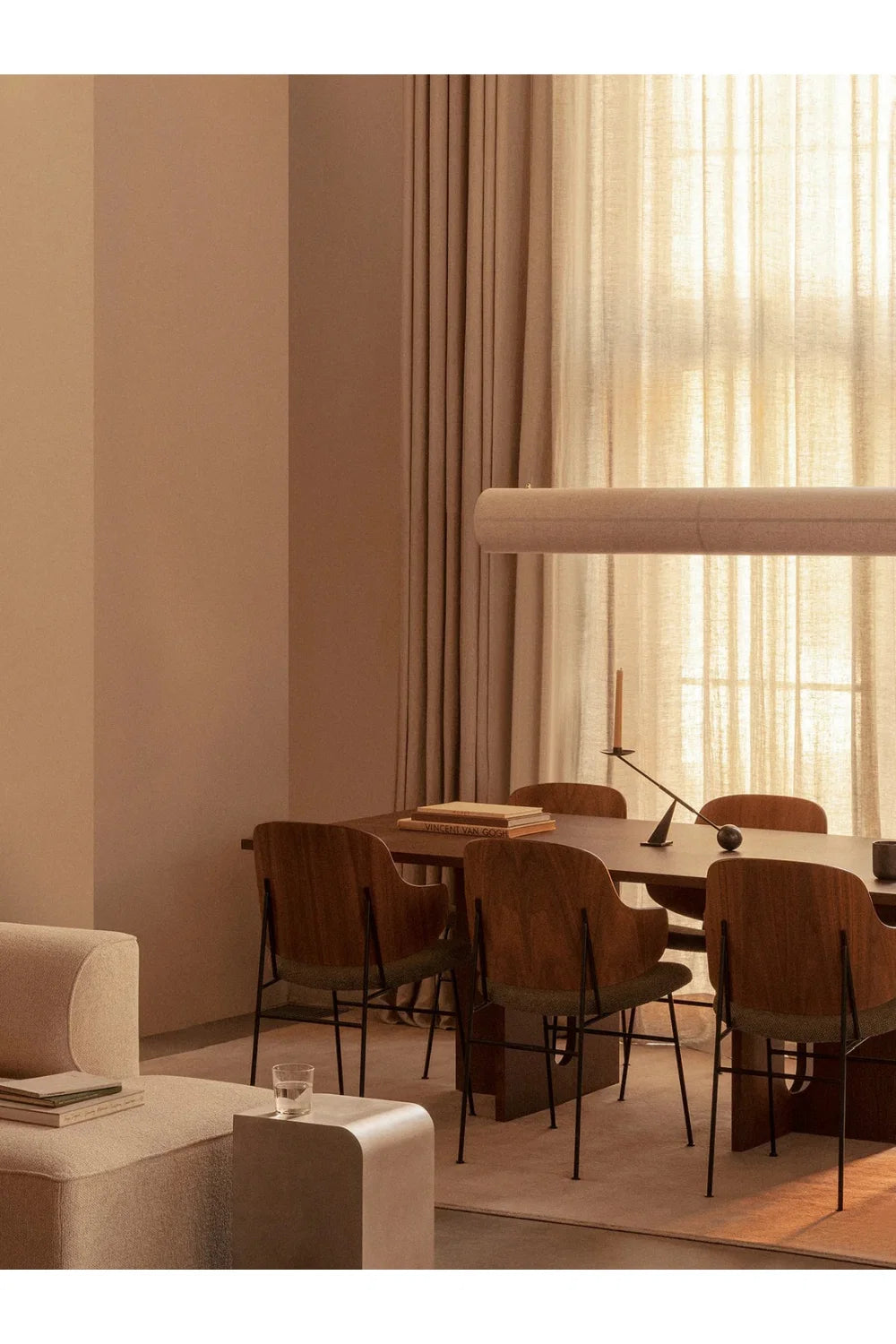 Luxury Solid Wood Dining Chair European Style for Villa