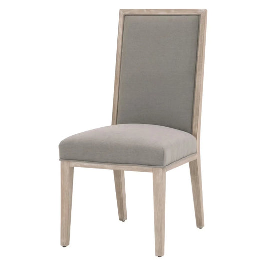 Luxury Solid Wood Framed Dining Chairs European Style for Villa