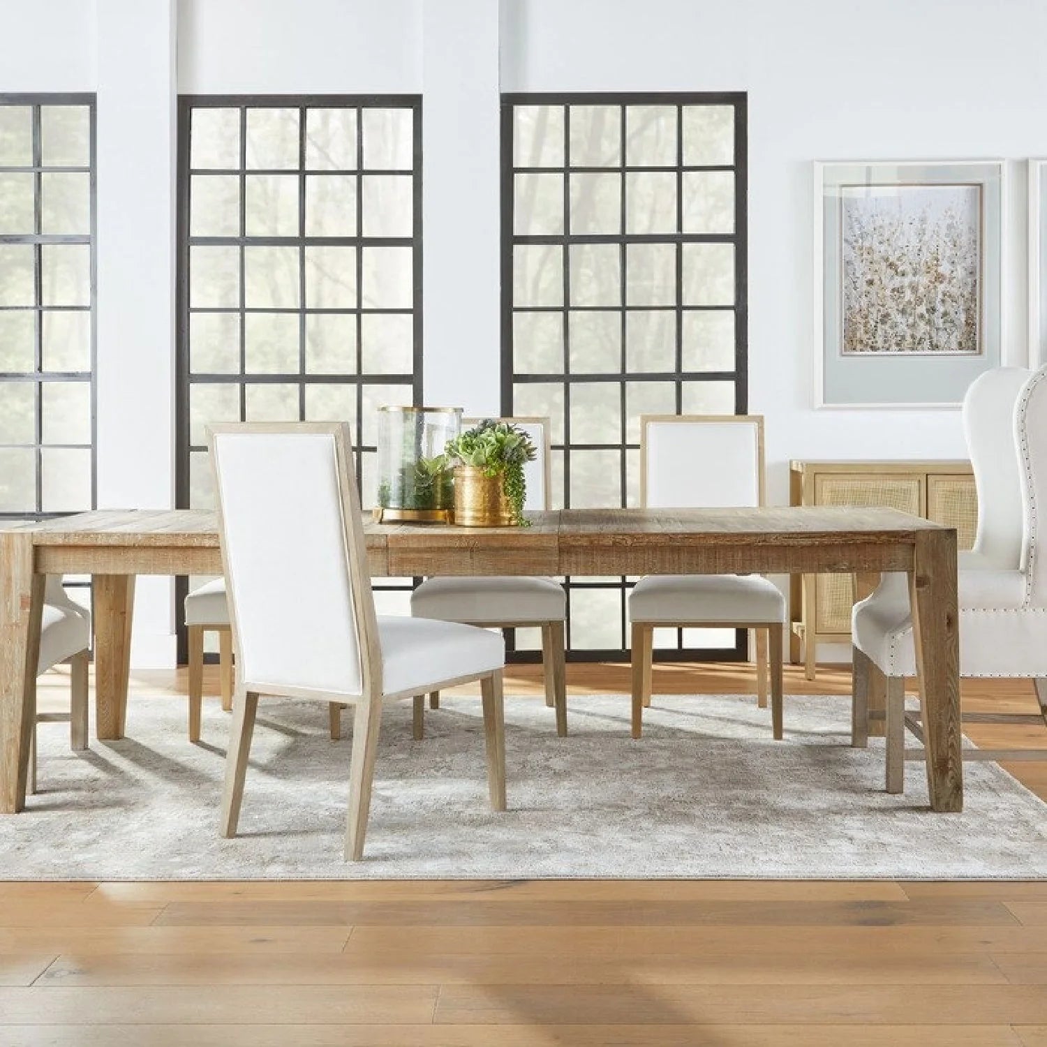 Luxury Solid Wood Framed Dining Chairs European Style for Villa