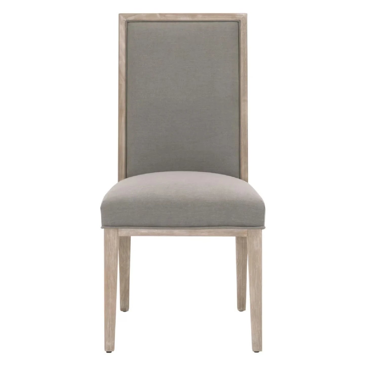 Luxury Solid Wood Framed Dining Chairs European Style for Villa