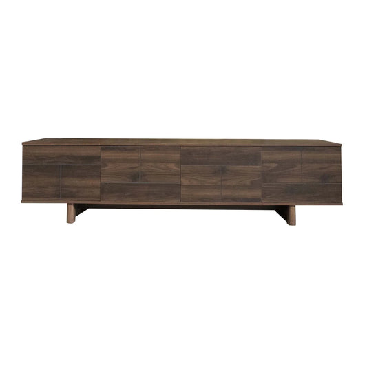Luxury Solid Wood Media Unit Modern Italian Style for Villa