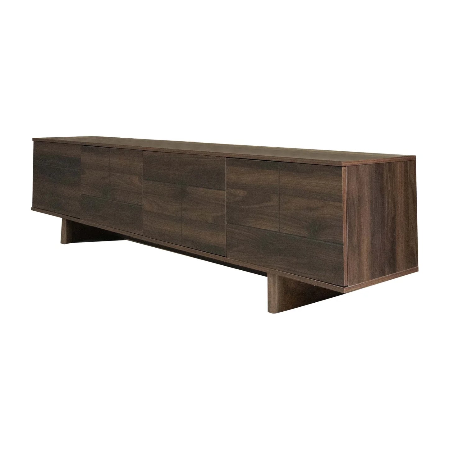 Luxury Solid Wood Media Unit Modern Italian Style for Villa