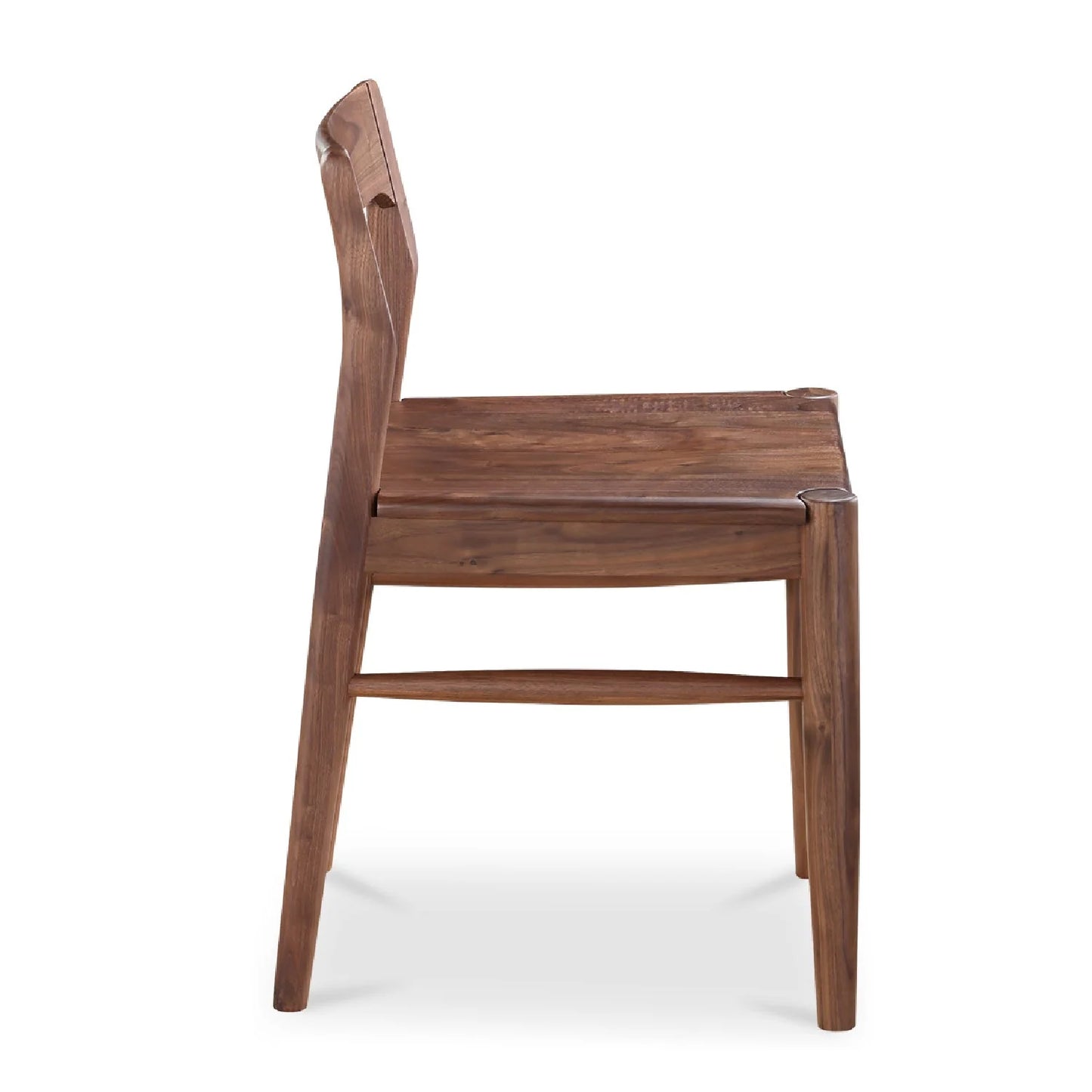 Luxury Solid Wood Open-Back Modern Dining Chair European Style for Villa