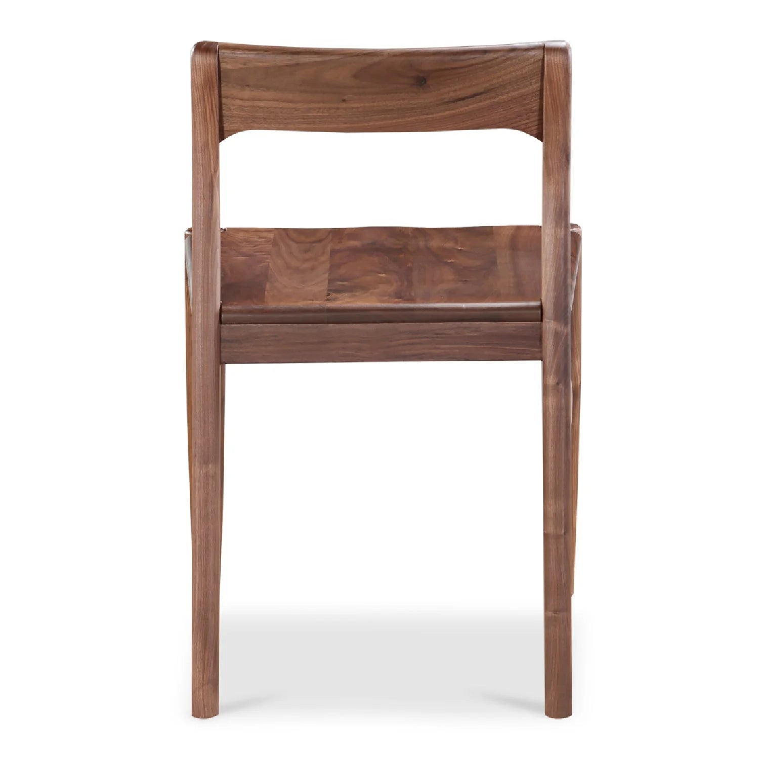 Luxury Solid Wood Open-Back Modern Dining Chair European Style for Villa