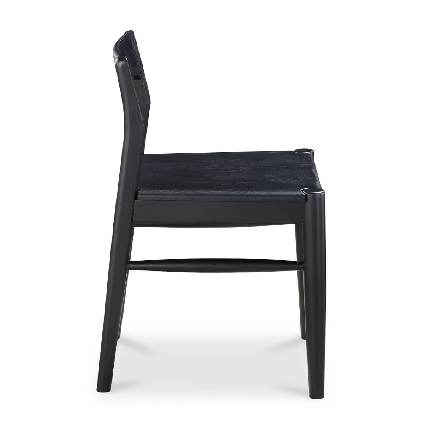 Luxury Solid Wood Open-Back Modern Dining Chair European Style for Villa