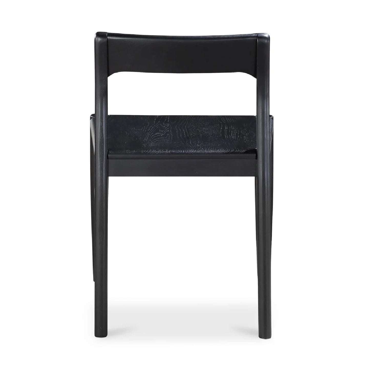 Luxury Solid Wood Open-Back Modern Dining Chair European Style for Villa