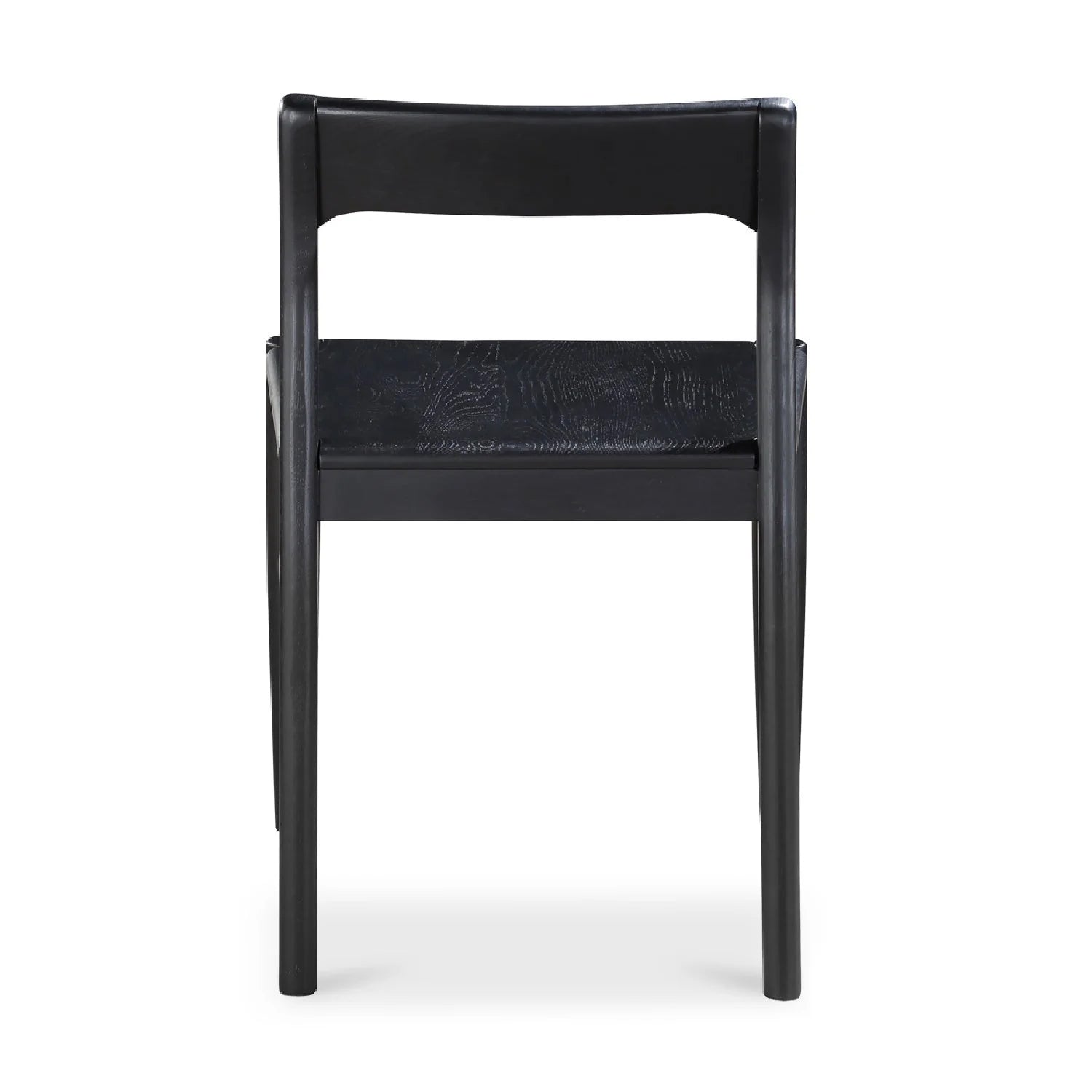 Luxury Solid Wood Open-Back Modern Dining Chair European Style for Villa