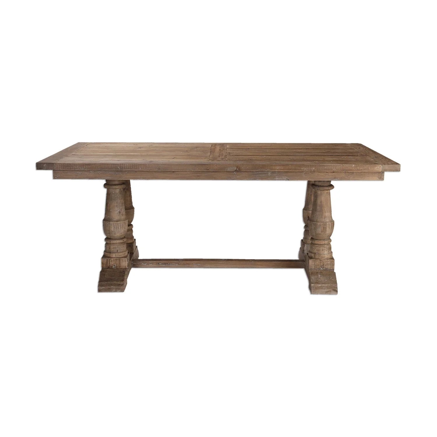 Luxury Solid Wood Rectangular Dining Table Modern Italian Style for Villa