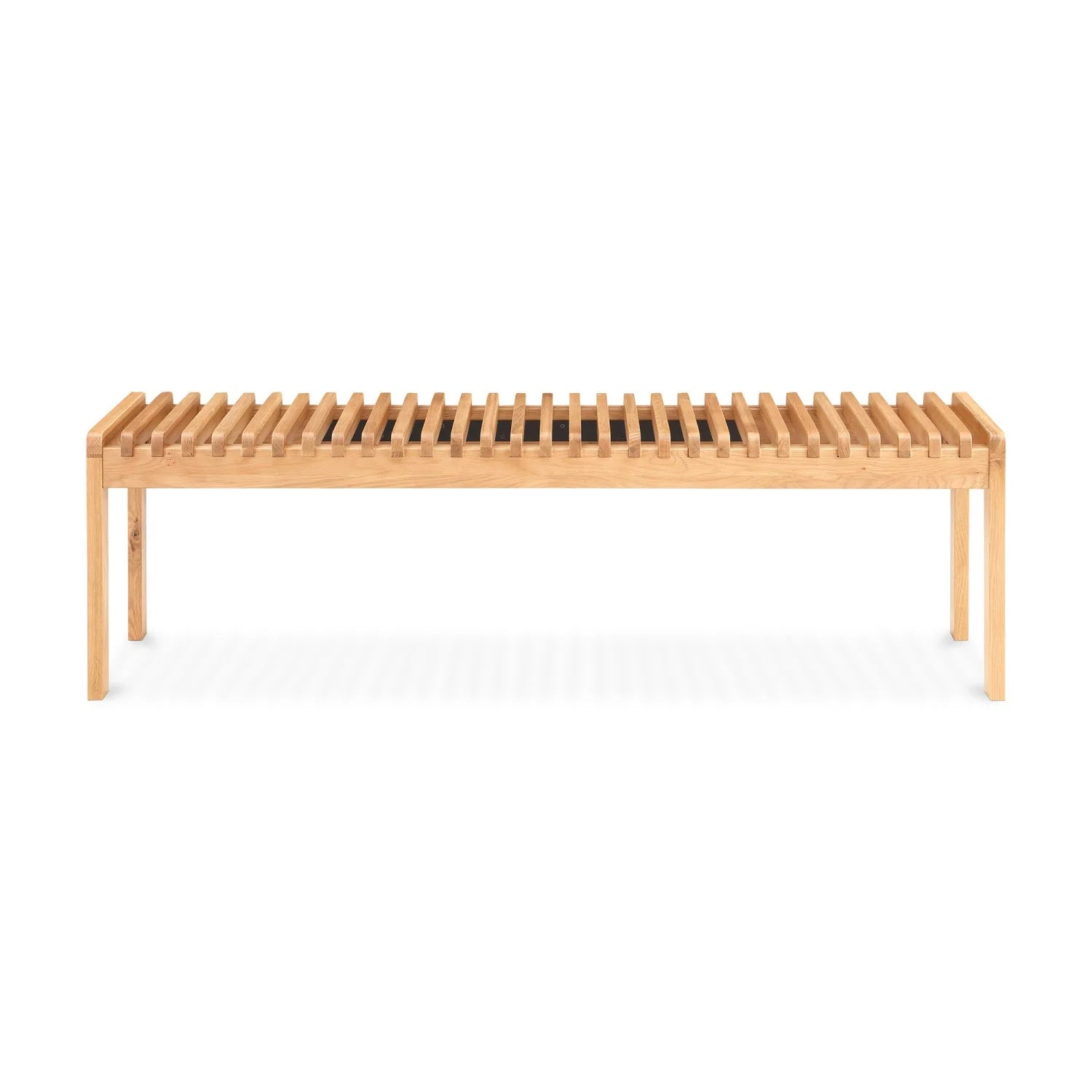 Luxury Solid Wood Slatted Bench European Style for Villa