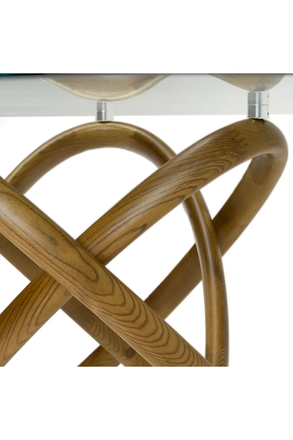 Luxury Spherical Base Rectangular Dining Table Modern Italian Style for Villa