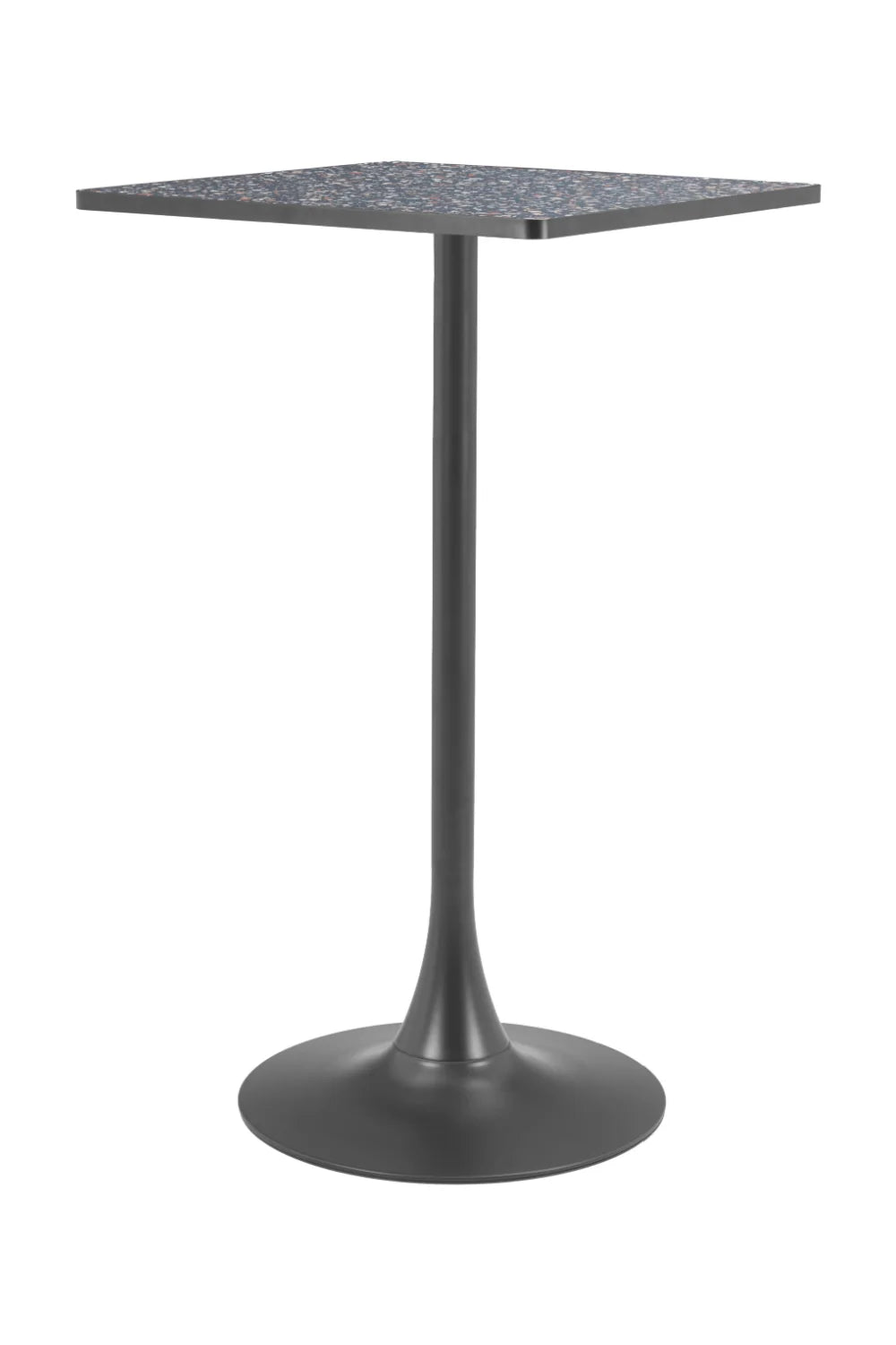 Luxury Spot Square Terrazzo Bar Table Modern Italian Style for Villa