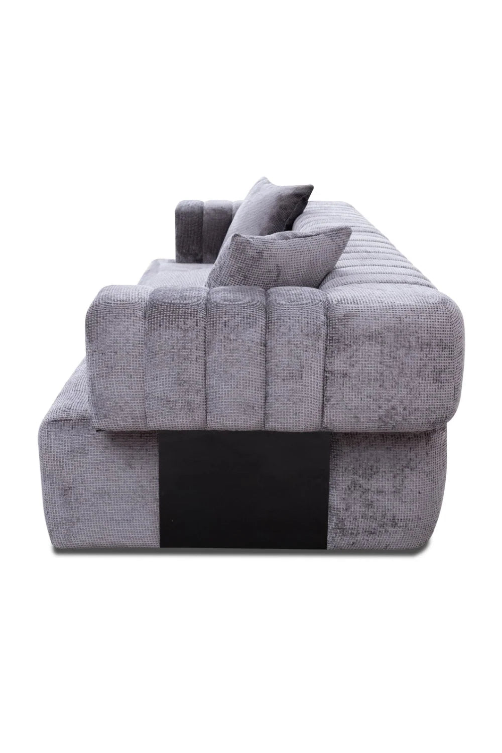 Luxury Square-Armed 2-Piece Sofa Modern Italian Style for Villa