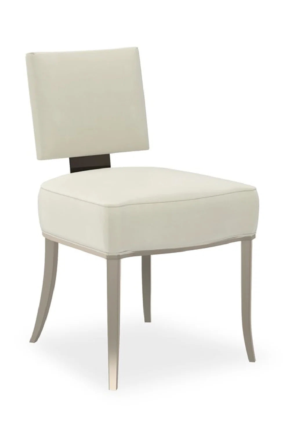 Luxury Square Back Fabric Modern Dining Chair European Style for Villa