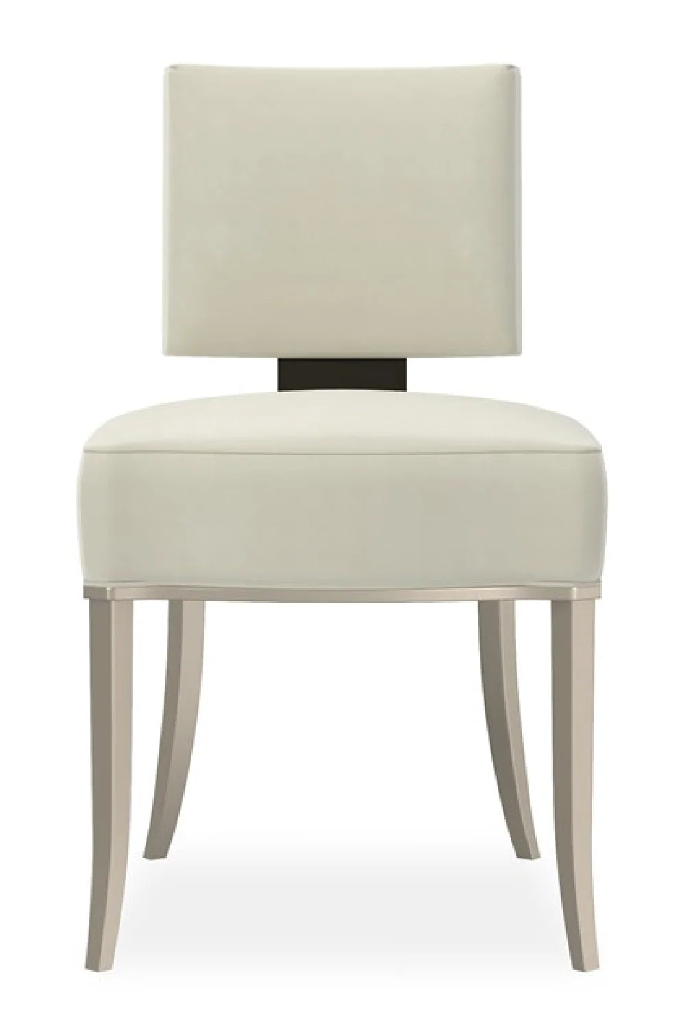 Luxury Square Back Fabric Modern Dining Chair European Style for Villa