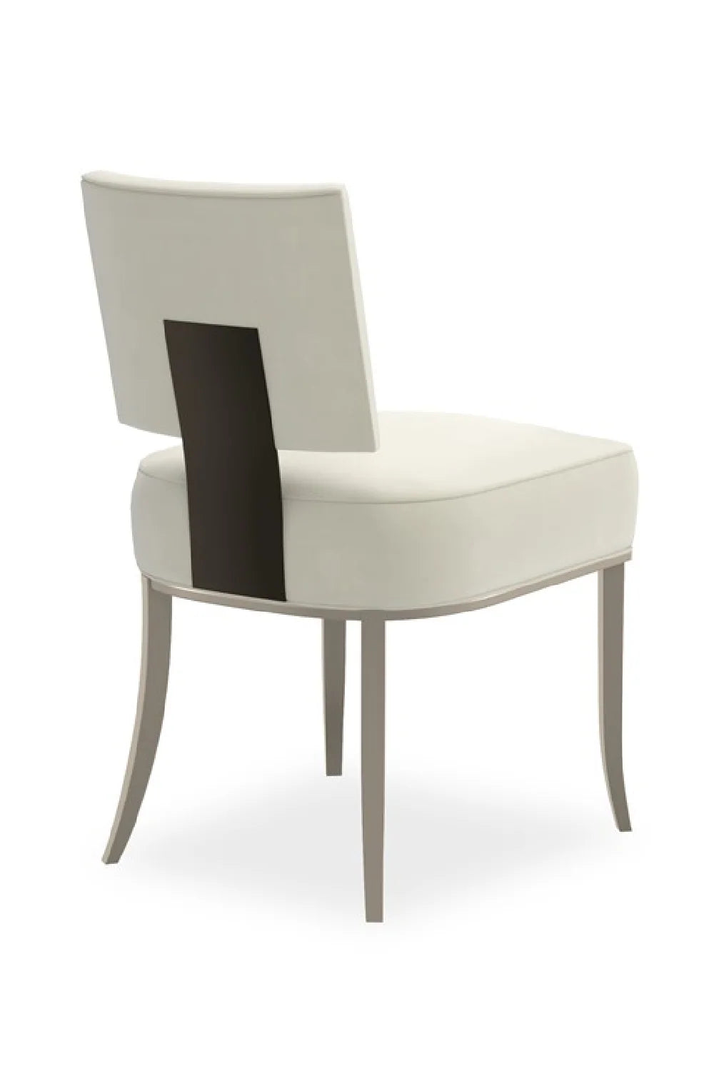 Luxury Square Back Fabric Modern Dining Chair European Style for Villa