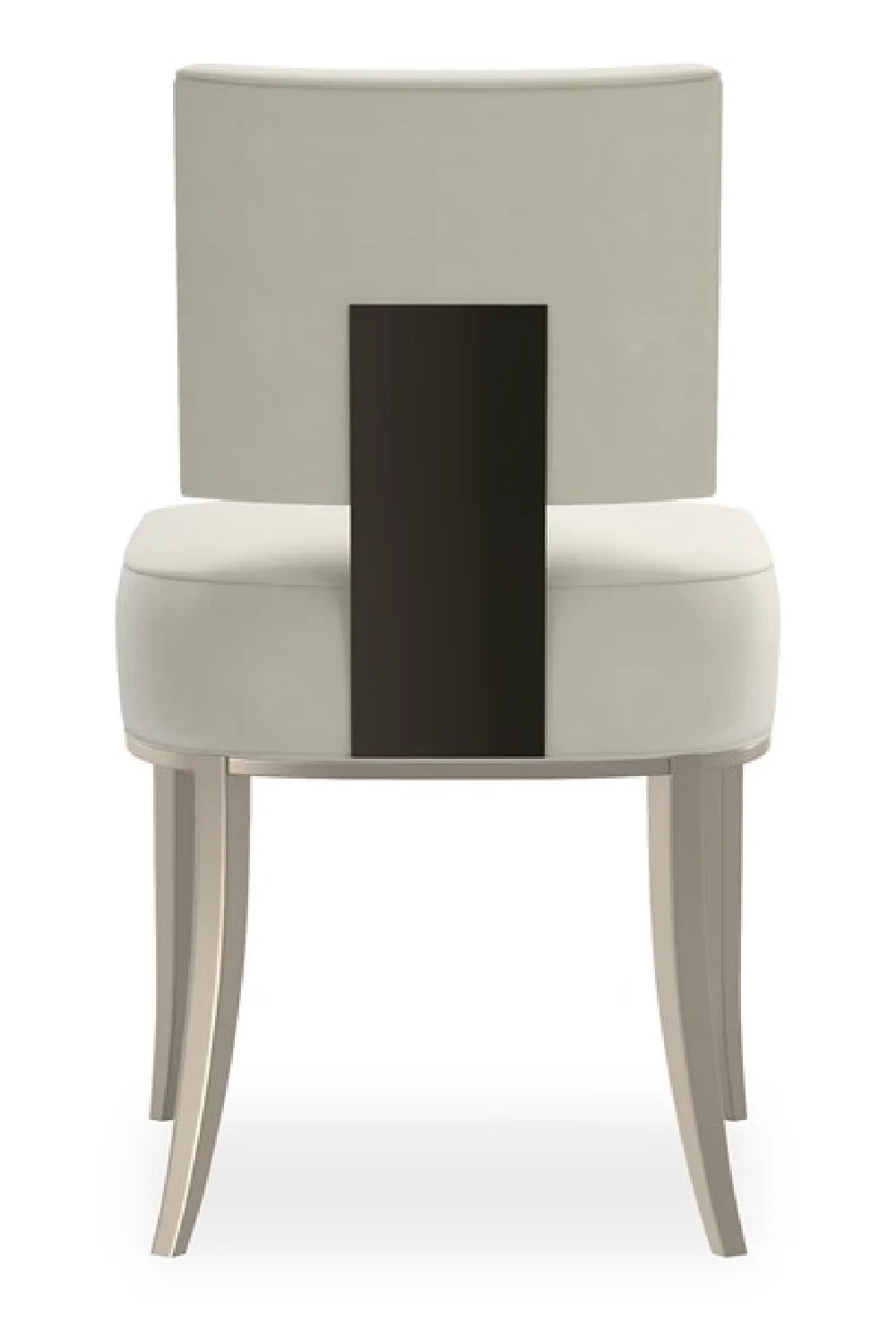 Luxury Square Back Fabric Modern Dining Chair European Style for Villa