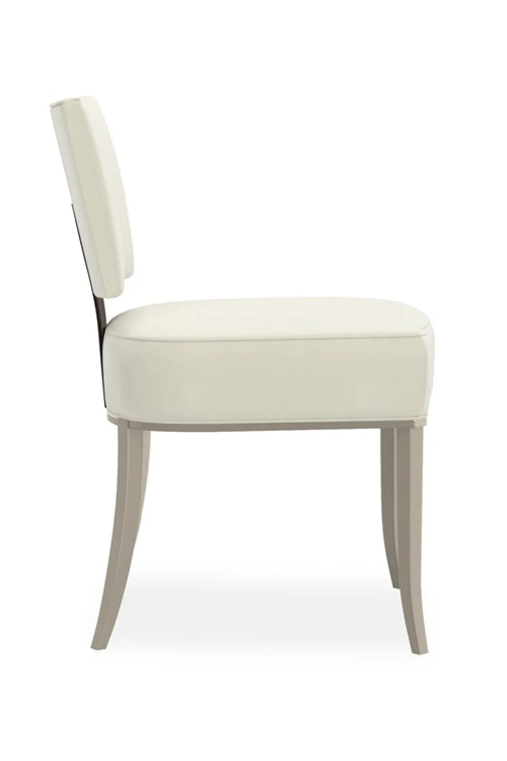 Luxury Square Back Fabric Modern Dining Chair European Style for Villa