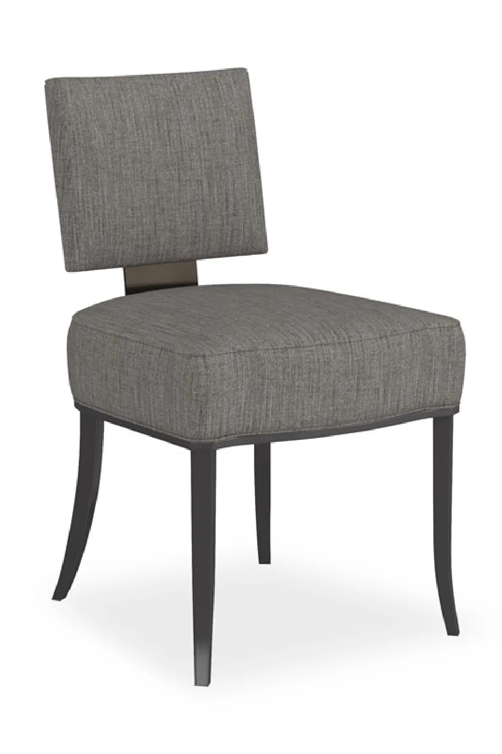 Luxury Square Back Fabric Modern Dining Chair European Style for Villa