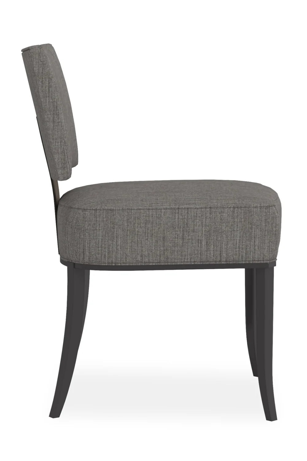Luxury Square Back Fabric Modern Dining Chair European Style for Villa