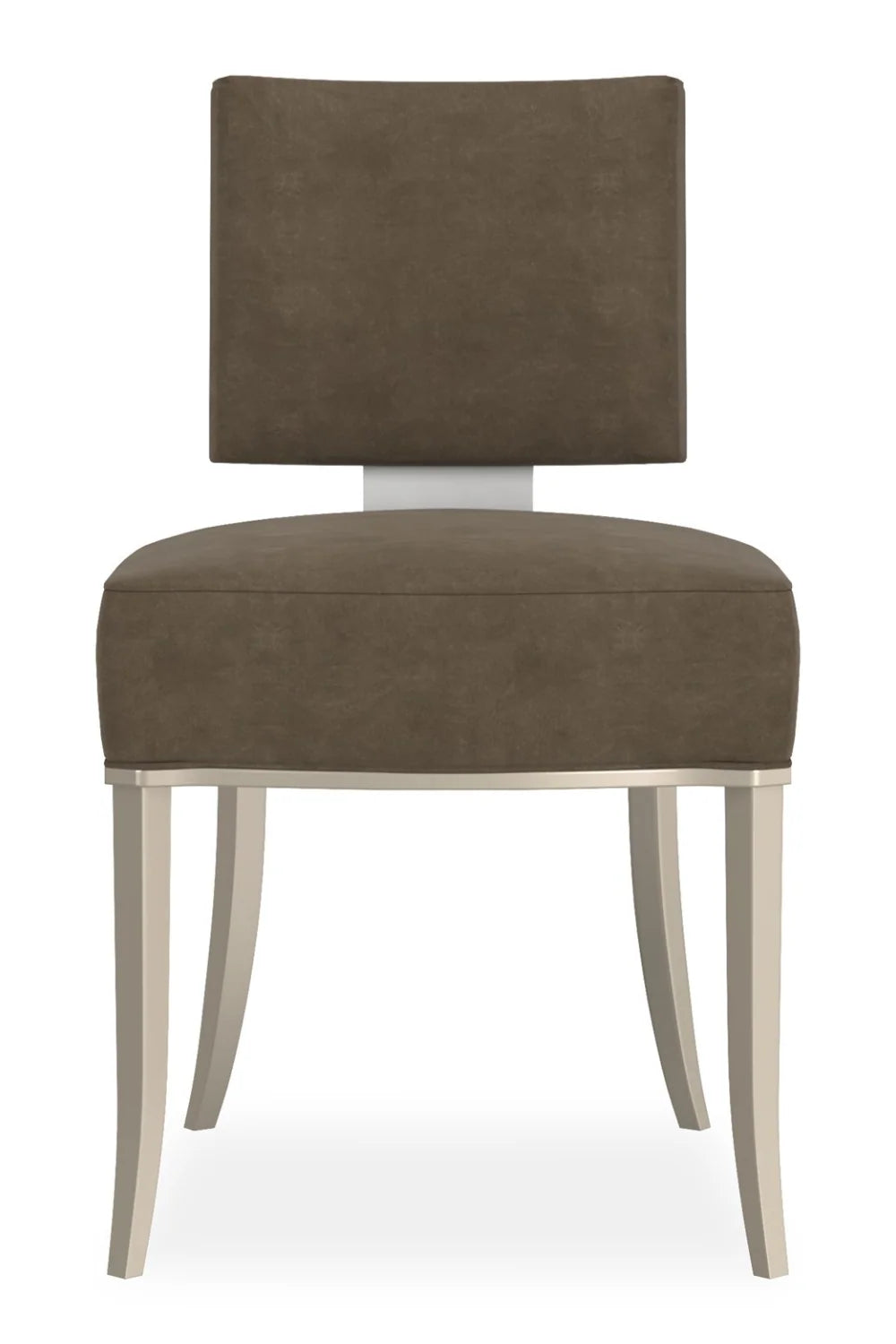 Luxury Square Back Fabric Modern Dining Chair European Style for Villa