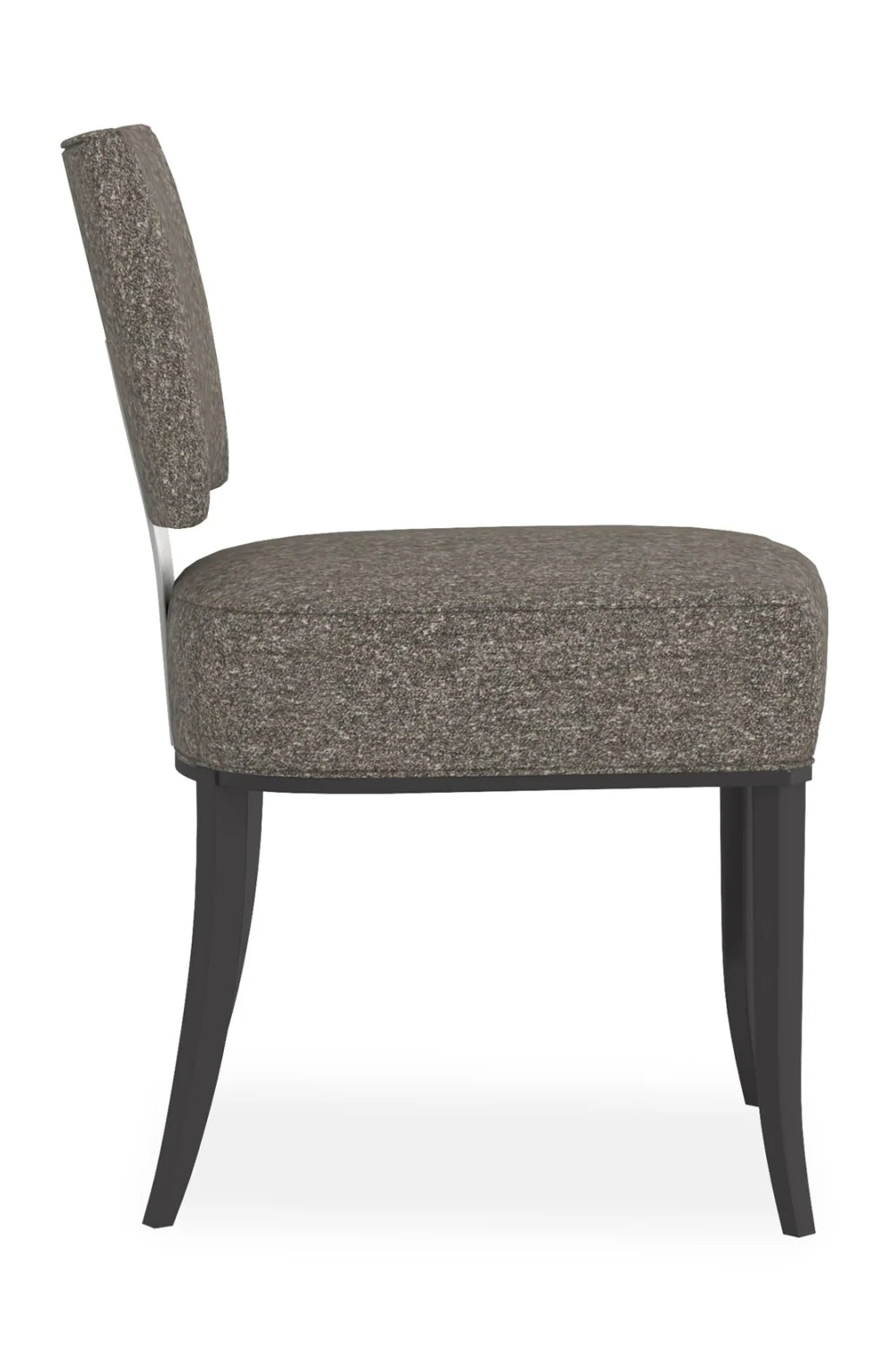 Luxury Square Back Fabric Modern Dining Chair European Style for Villa