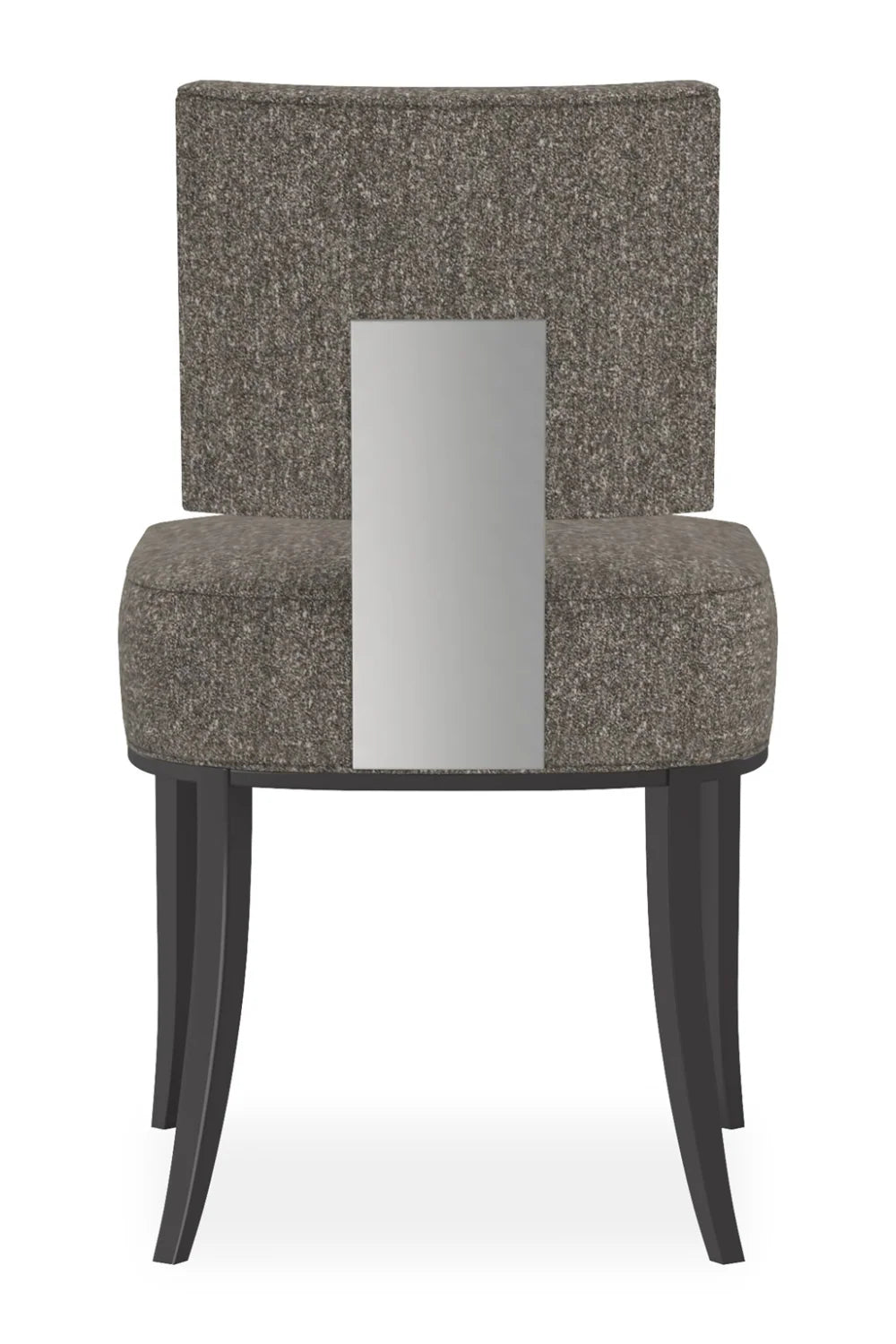 Luxury Square Back Fabric Modern Dining Chair European Style for Villa
