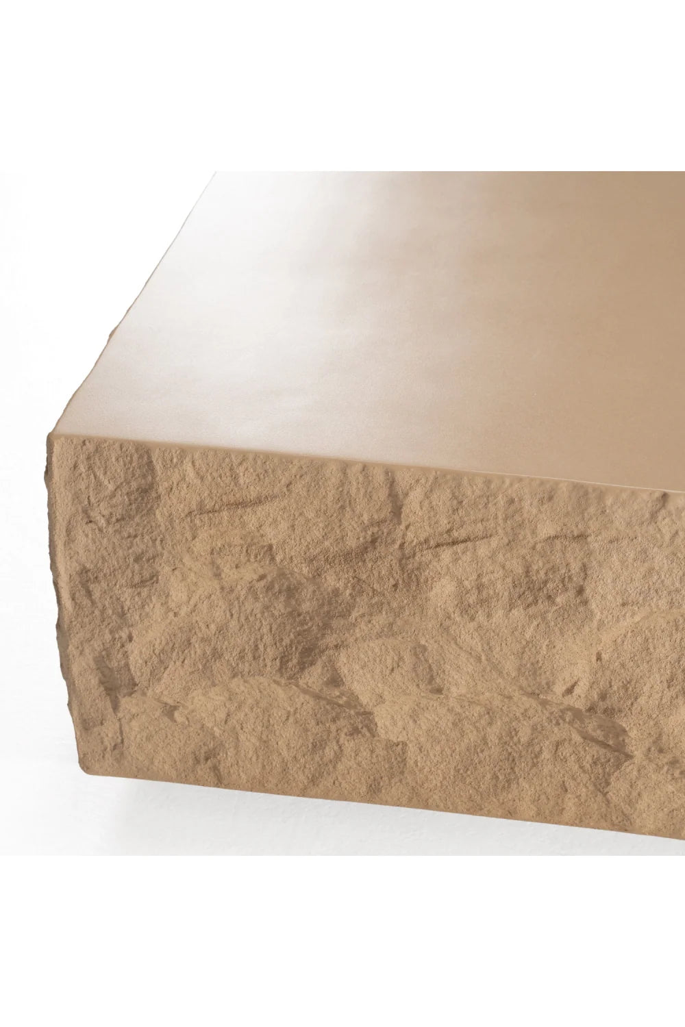 Luxury Square Fiberglass Coffee Table Modern Italian Style for Villa