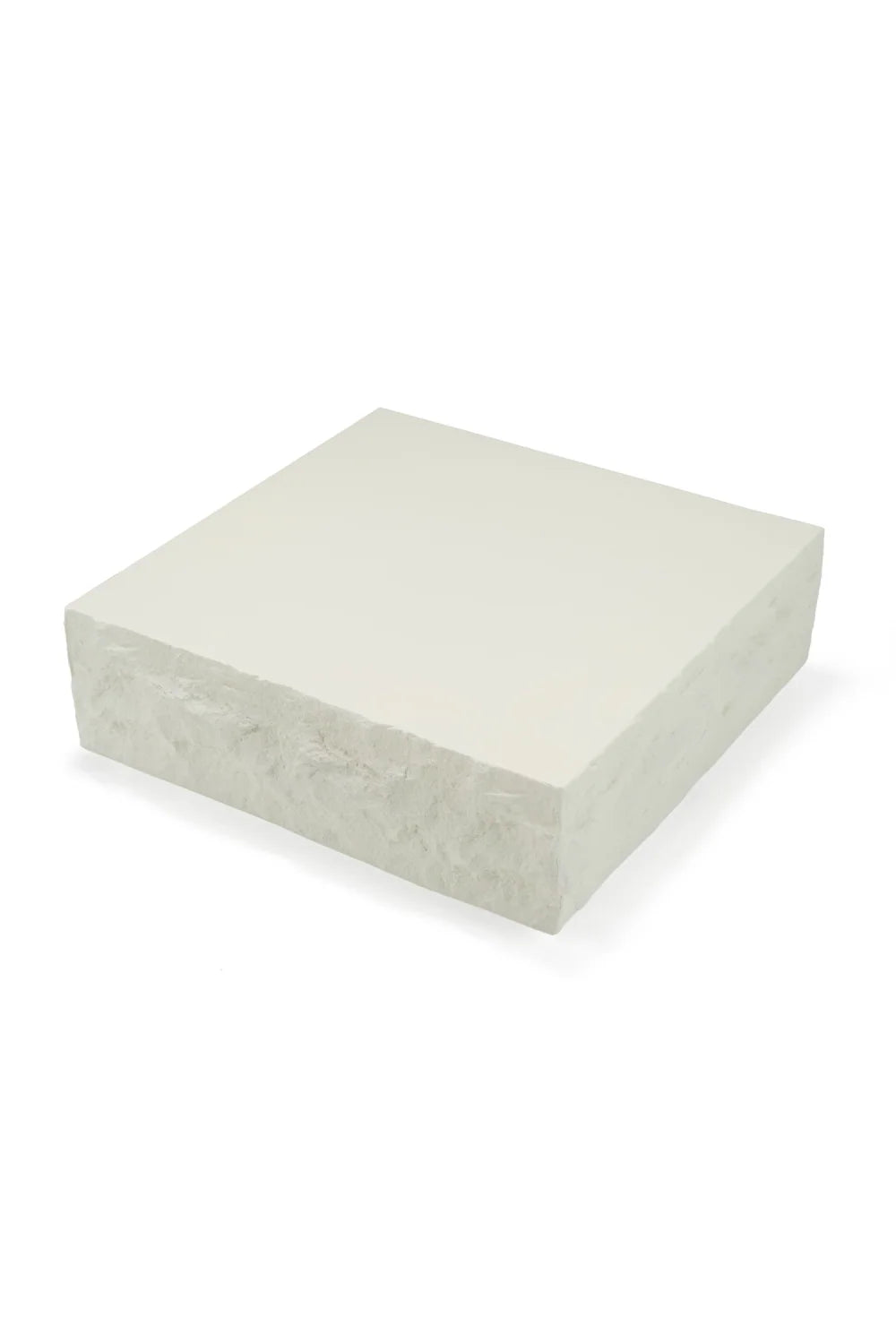 Luxury Square Fiberglass Coffee Table Modern Italian Style for Villa