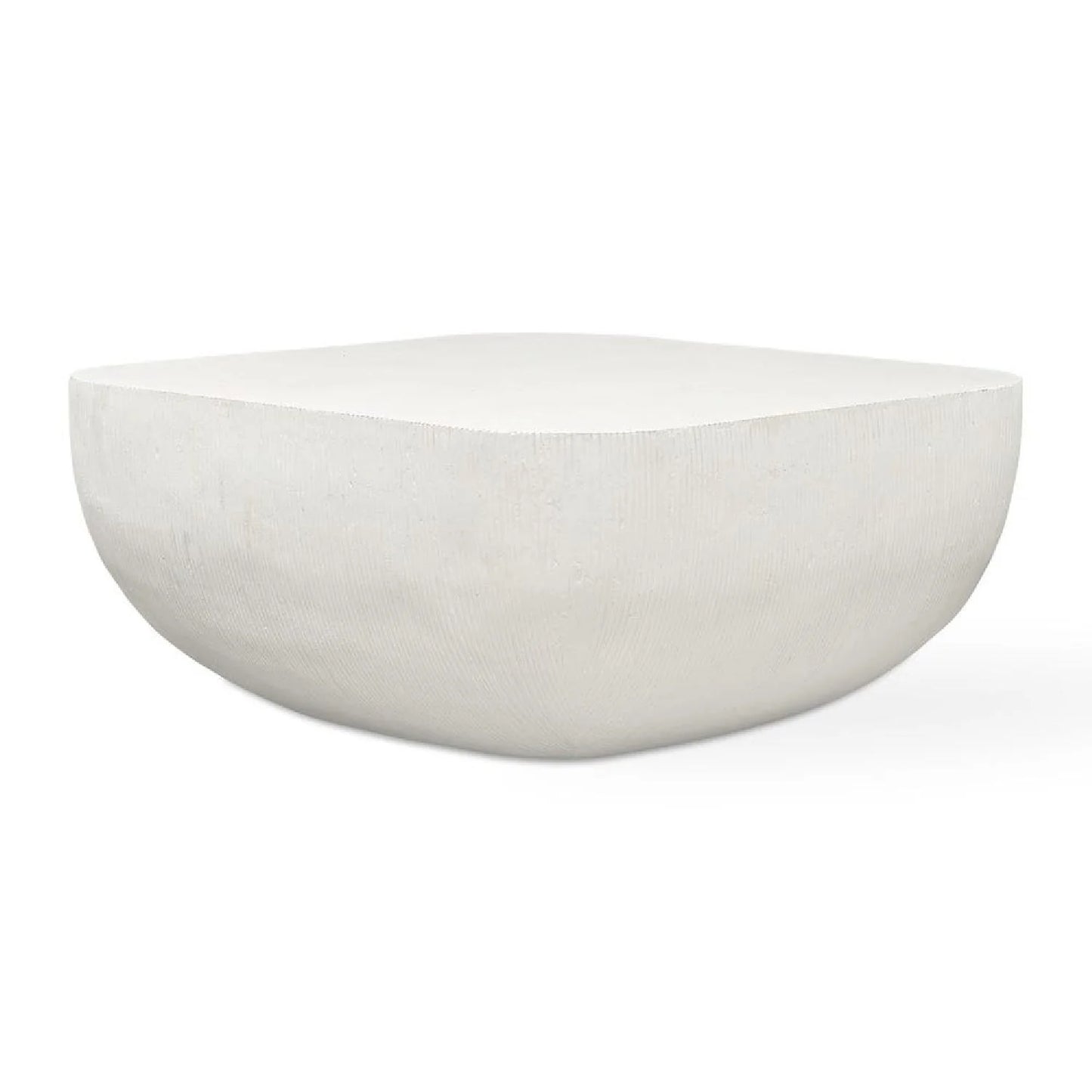 Luxury Square Limestone Coffee Table Modern Italian Style for Villa