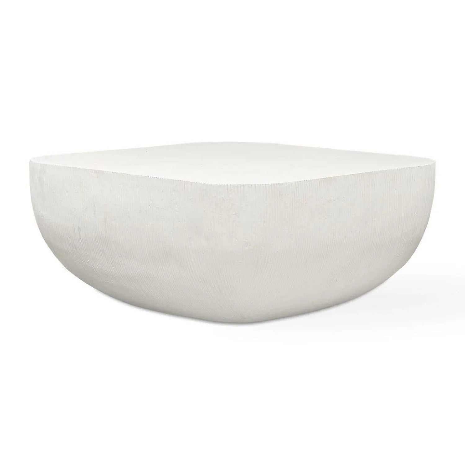 Luxury Square Limestone Coffee Table Modern Italian Style for Villa